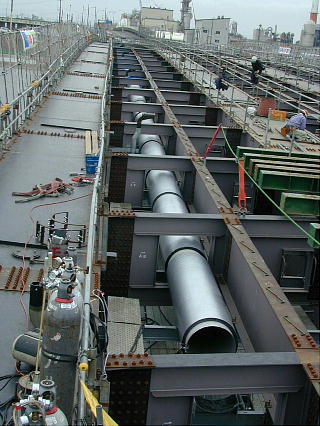 釧路市鉄北大橋 上下水道配管 釧路市鉄北大橋 上下水道配管